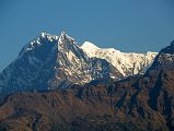 01 Nilgiri South and Nilgiri Main Just After Leaving Ghorepani On Trek To Chomrong 